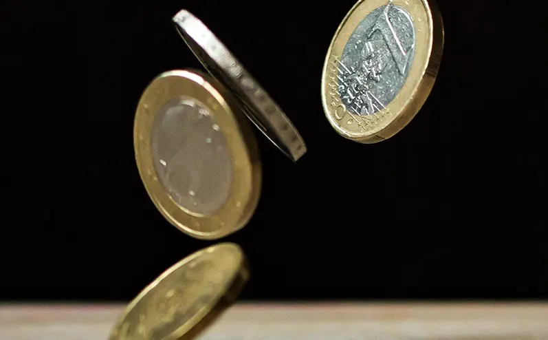 монеты одного евро